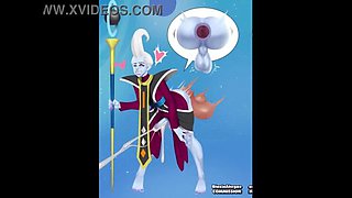 Whis gets wild anal sex with perfect ass - Hentai Dragon Ball XXX