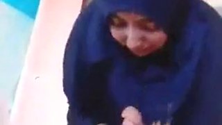 Hijab blowjob