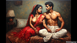 Bhabhiji wants her daughter&#039;s boyfriend&#039;s cock as she watches her getting fucked by his huge massive cock