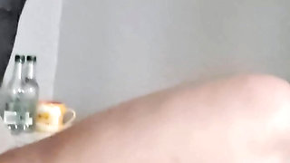 Step son fully naked in bed while step mom changing her clothes