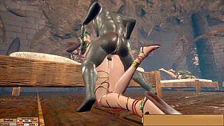 Goblin cave, hentai, porno game