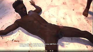 Darker 9 Two BBW Made Me Suck Their Dicks on the Beach