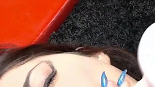 Hot lesbians love to play with dildo and fuck