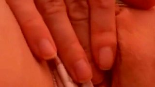 Wow! Orgasm in the Bus. When the Ride Is Enjoyable. Red Pussy Under Skirt