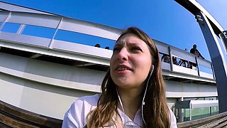 Teen Cute Italian Brunette Solo At