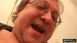 After-Hours Care: blonde German nurse fucks the patient