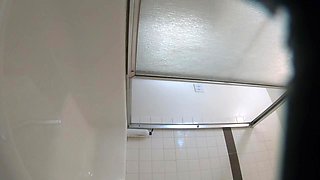 *** caught with hidden cam in shower