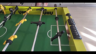 The Perfect Maid. Dirty Maid Masturbates in the Living Room with a Board Game