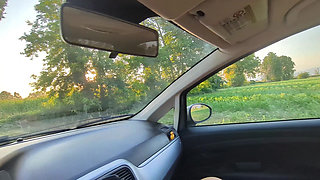 POV: After a Date I Get Fucked so Hard Outdoor, Car Sex (italian Amateur)