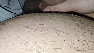 Step mom hand slip into step son dick without shame in bed