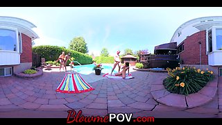 Blow me POV - VR Swingers Blowjob