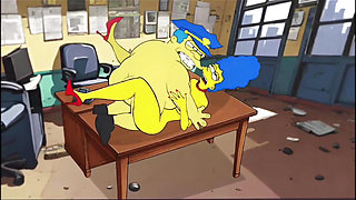Married Housewife Fucks with Everyone. Compilation Animation.