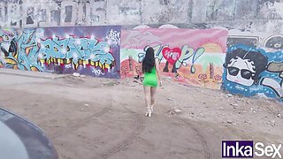 Gets Caught Naked In The Street And Fucked By Stranger