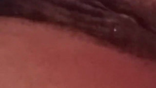 Rubbing My Hairy Pussy Cumming Hard