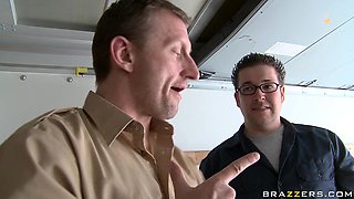 The Ass That Tails! With Sophie Dee, Mark Ashley - Brazzers