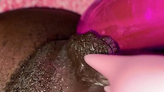 Playing with Pussy with Dildo