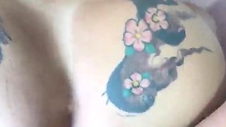 Tight ass brunette amateur Angel Hott