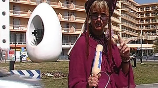 Blonde Teen Likes to Play with Her Anal Hole at Pool