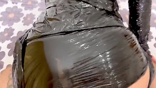 Guy wastes no time unboxing and putting his dick in his new sex robot