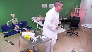Sexy MILF Cures Doctor Limp Cock