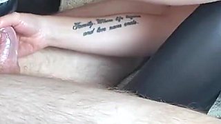 Amateur Edging Footjob and Handjob with Vibrator. Massive Cumshot and Post Cum Handjob