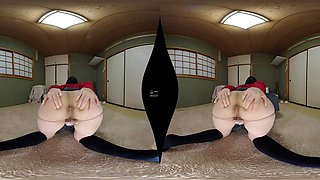 Nozomi Hikari in Perverted Schoolgirl VR Guide - VRlab9division