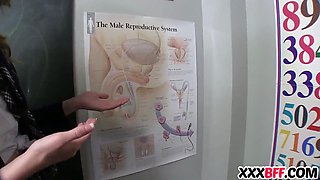Lovely sexual education in school