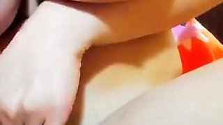 Body From Below, Tits Bounce, Pussy and Clit Fingering, Nipples Pull!