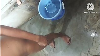 Dropping Big Boobs Milk on My Boobs and Licking Husband Penis.