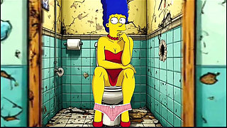 Slutty Cuckold Wife Compilation. Cartoon, Simpson Parody