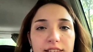 Beautiful teen masturbating in her car  84321095531178799089