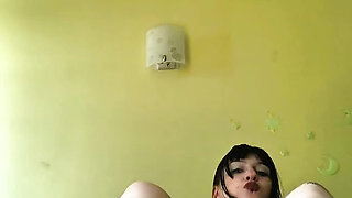 Step Sister Fingering Dick and Jerking off Foot Fetish