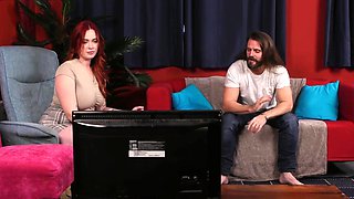 CFNM British babes give group BJ and HJ