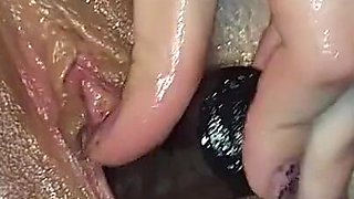 Wife Indulges Herself with a Balloon