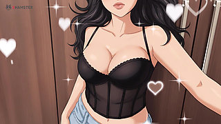 Girlfriend hooks up with younger boy on real home-made