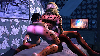 Cheetara Standing Fuck - Thundercats