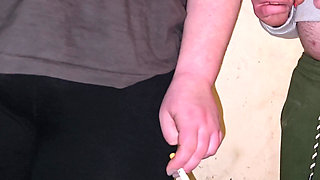 I Jerk off His Dick My Co-worker on My Lunch Break