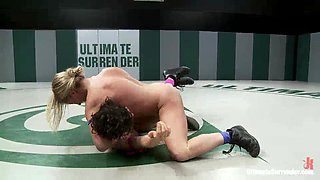 Titans Battle It Out In Non-Scripted Sex Wrestling Loser Got Fisted, Brutally Fucked By Winner. - Kink