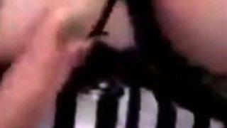 Busty BDSM Milf Babs Lactates on Webcam Solo