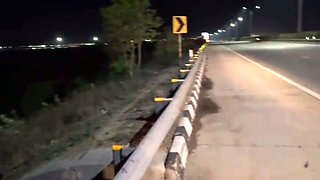 Desi Wife Flashing to Truckers and Sucking on Highway