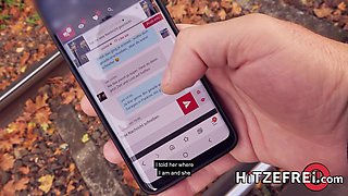 Dirty outdoor fuck with a filthy MILF - Hitzefrei