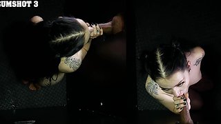 The hottest Lily Thot's blowjob action