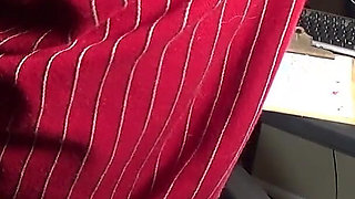 Secretary Giving Kinky Manager Hard Big Dick Point of View Blowjob and Missionary Fucking at Work Desk, Big Tits Sheisnovember