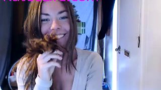 Close up amateur masturbating solo