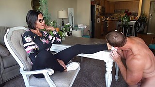 Shoe Licker Begs to Smell My Feet! Will I Let Him?