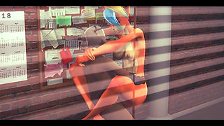 Furry Hentai - Foxy Is Fucked by Futanari Deer - Japanese Asian Manga Anime Film Game Porn