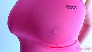 Perfect Natural Big Tits Hairy MILF