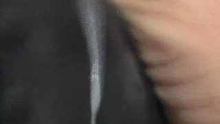 Footjob Deluxe! Nylon Slut Juices Your Big Cock