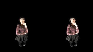 Wednesday Dance Passthrough Experience - AmoreVR