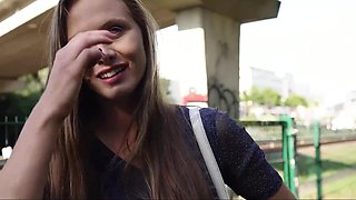 Hairy Pussy German Girl Orgasms Multiple Times In Pick Up Casting